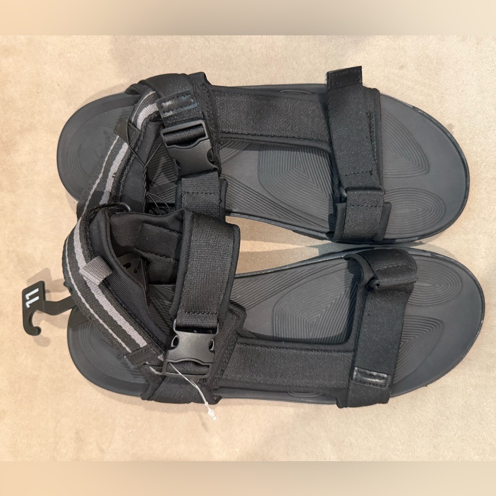 OZARK TRAIL Black TEK SANDALS MENS Size 11
